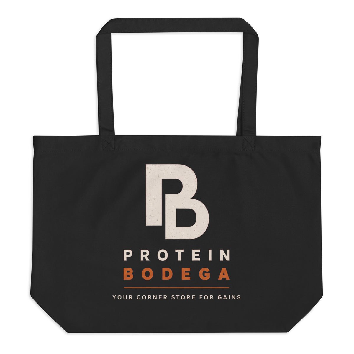 Large organic tote bag